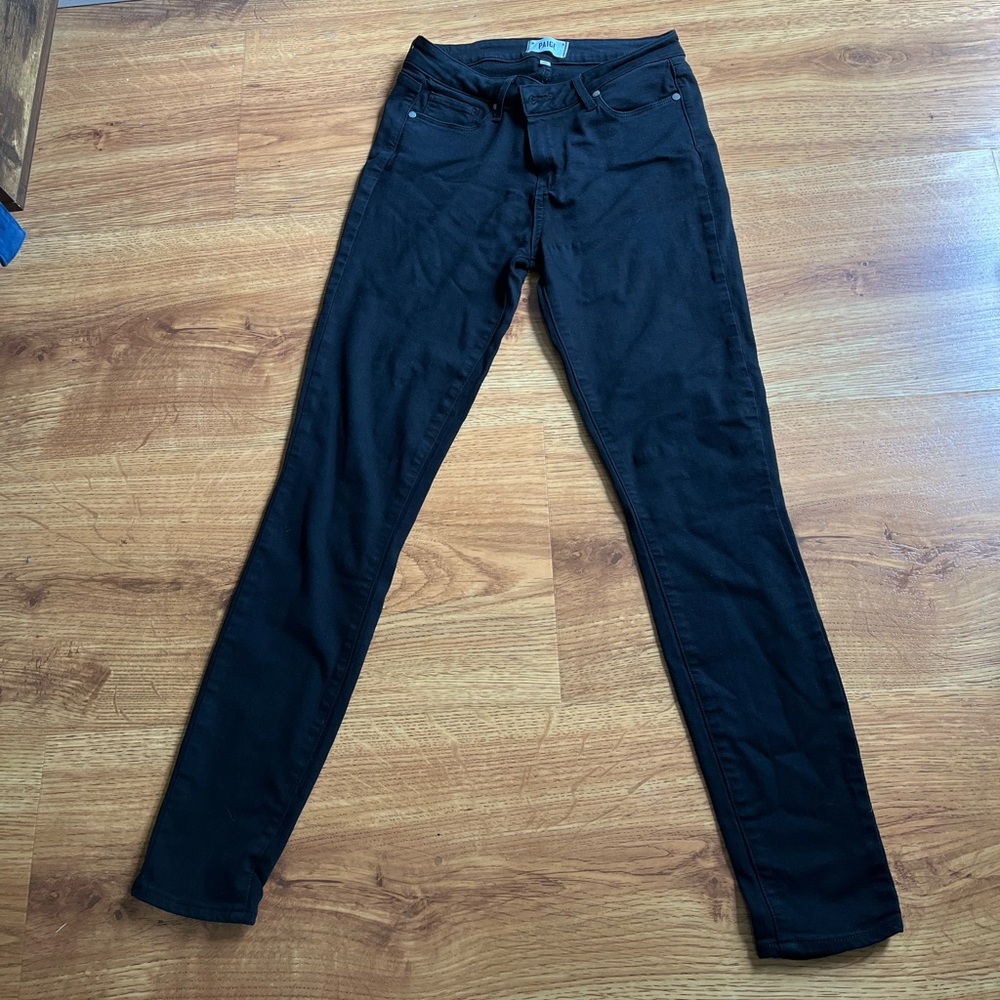 PAIGE Black Skinny Jeans
